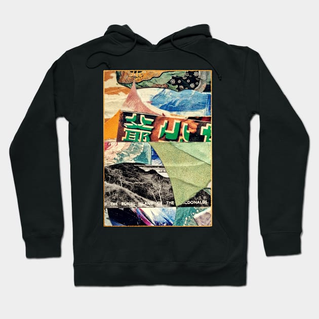 vivid abyss – abstract alchemy collage Hoodie by jennyariane